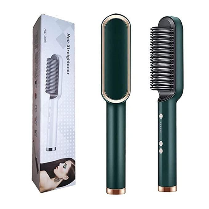 Professional Electric Hair Straightening Brush – Quick Styling & Smooth Finish