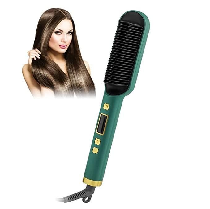 Professional Electric Hair Straightening Brush – Quick Styling & Smooth Finish
