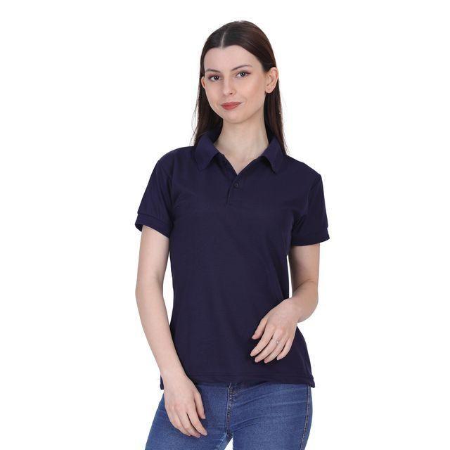 Women’s Solid Cotton Blend T-Shirt Combo (Pack of 5)