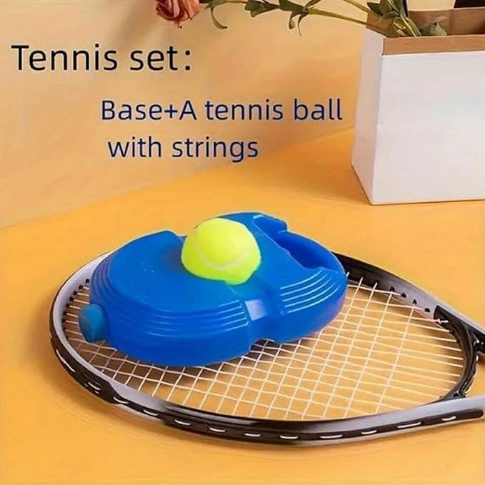 Multi-Sport Solo Training Rebounder – Cricket & Tennis Practice Trainer with Ball & Base