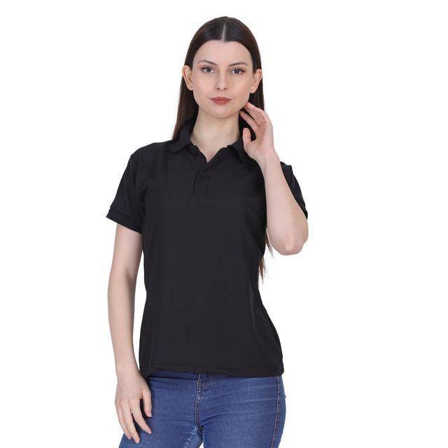 Women’s Solid Cotton Blend T-Shirt Combo (Pack of 5)