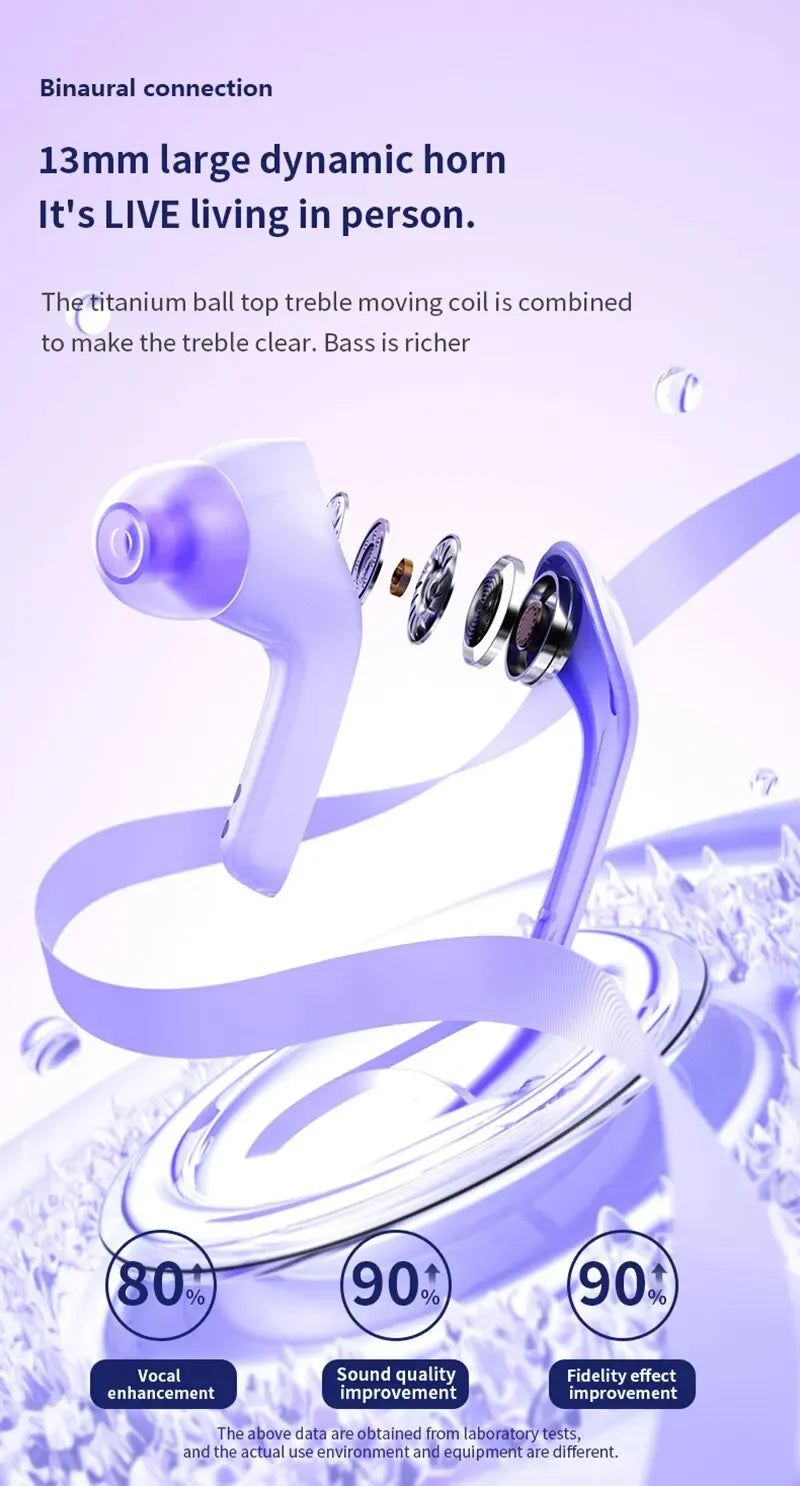 Wireless Ultra Crystal Earbuds