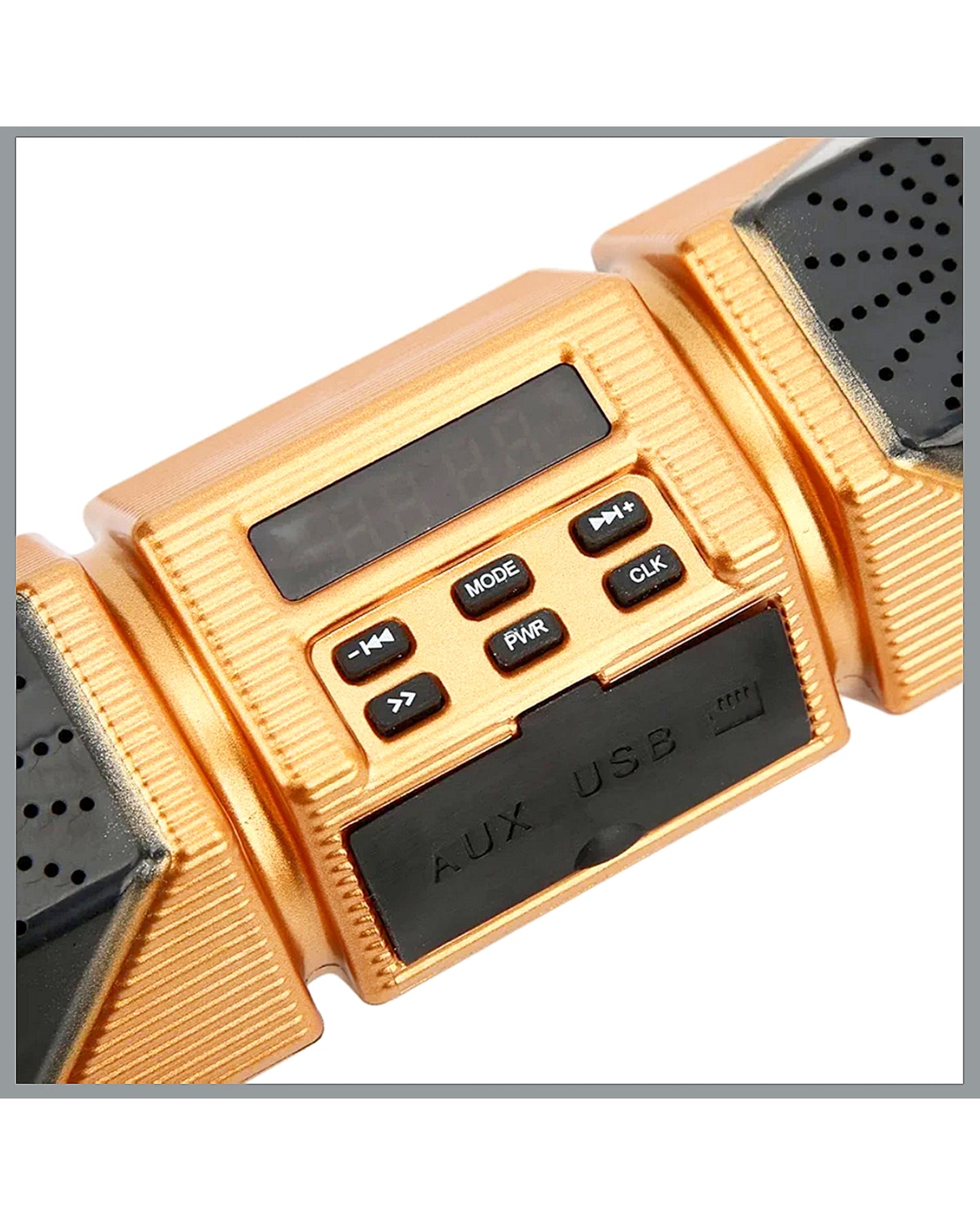 Portable Bluetooth Speaker with Type-C Fast Charging, LED Display & Multi-Connectivity