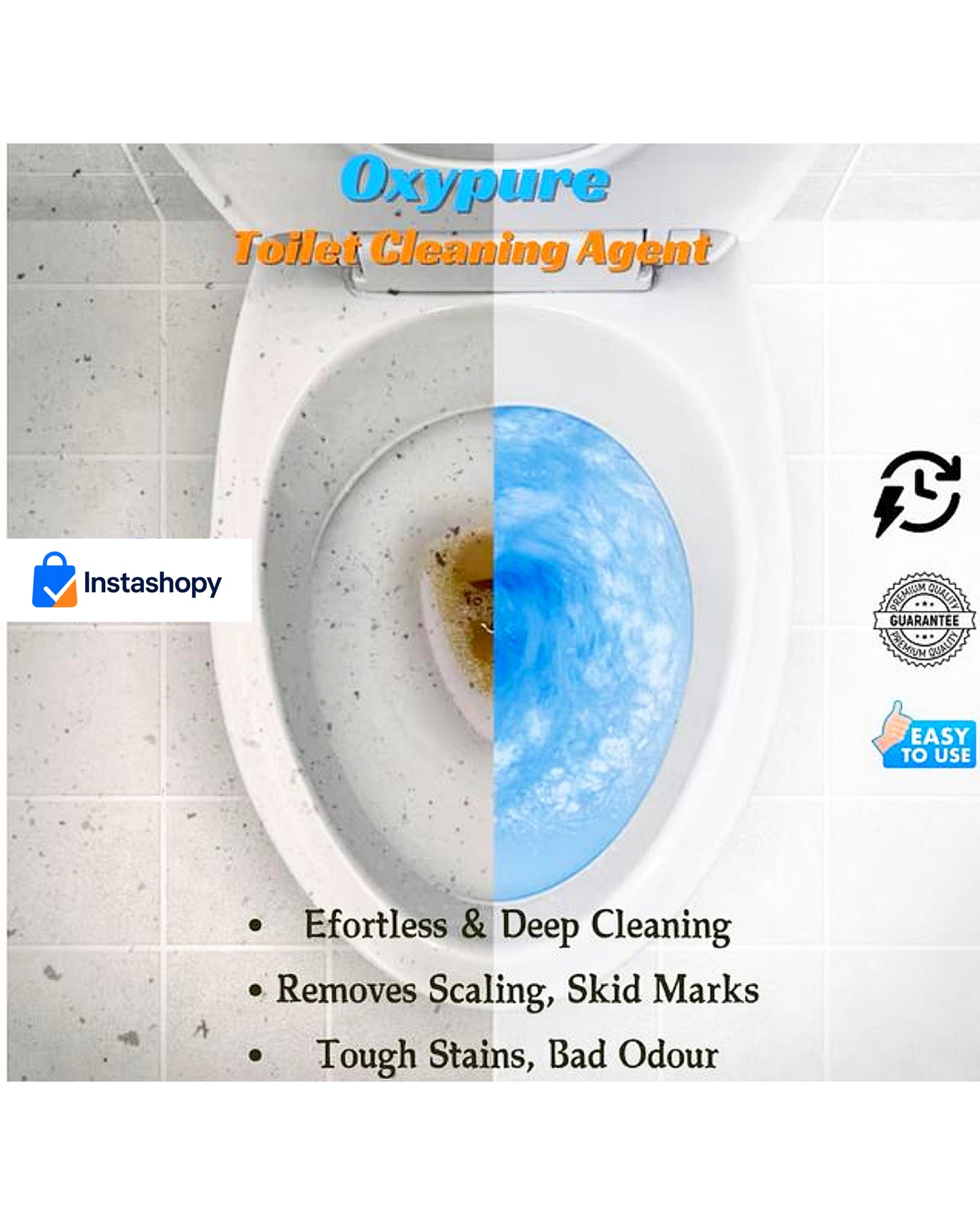 Combo Pack of 2 - Ultra Power Toilet Cleaning Agent