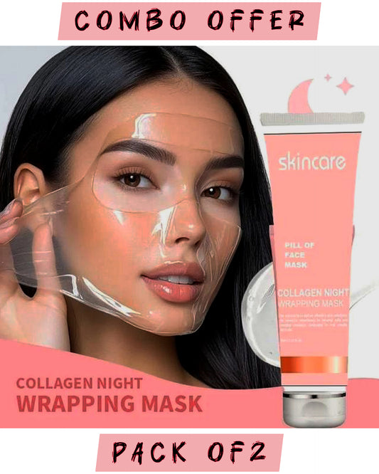 Collagen Night Wrapping Mask – Pack of 2 (Combo Offer)