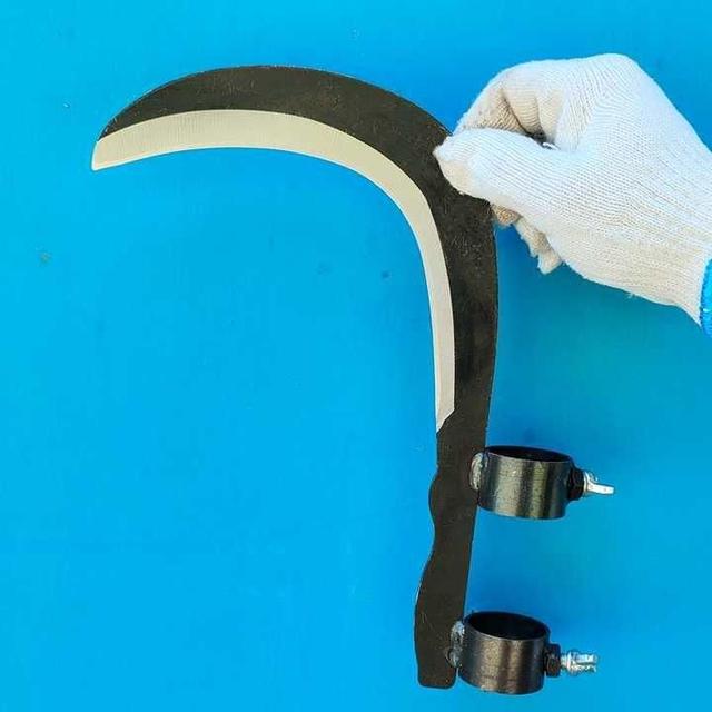Heavy-Duty Tree Branch Cutter | Long Reach Pruning Sickle Blade Attachment