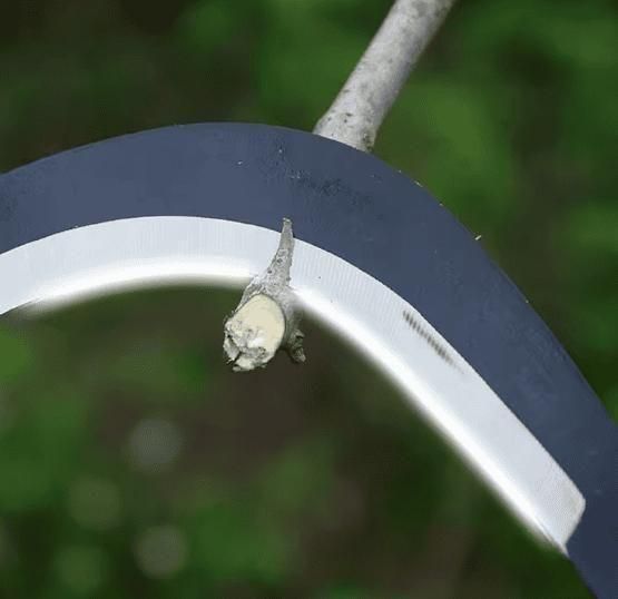 Heavy-Duty Tree Branch Cutter | Long Reach Pruning Sickle Blade Attachment