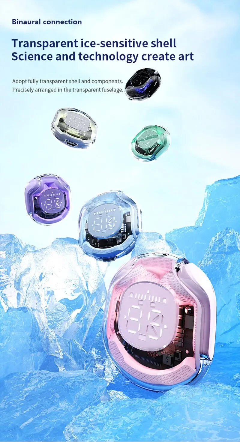 Wireless Ultra Crystal Earbuds