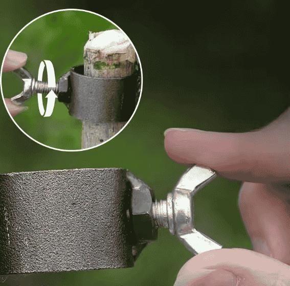 Heavy-Duty Tree Branch Cutter | Long Reach Pruning Sickle Blade Attachment