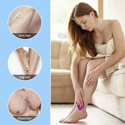 Crystal Hair Remover – Painless & Reusable Hair Removal Tool