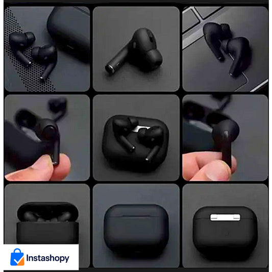 AirPods Black with Mini Bluetooth Speaker – Combo Offer (50% OFF)