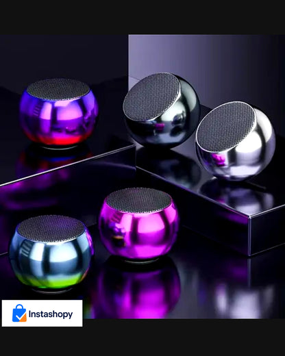 AirPods Black with Mini Bluetooth Speaker – Combo Offer (50% OFF)