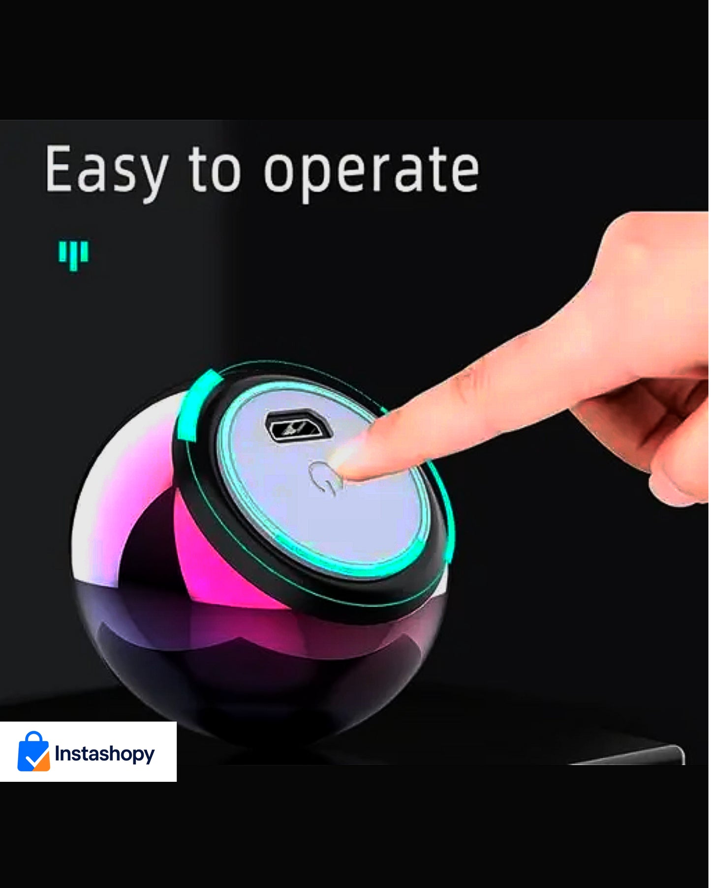 AirPods Black with Mini Bluetooth Speaker – Combo Offer (50% OFF)