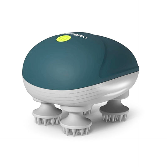 Electric Scalp Massager with 4 Rotating Heads – Relaxing Head, Neck & Body Massager