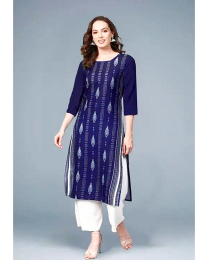 Women’s Printed Kurti Combo – Pack of 6 Stylish Cotton Blend Kurtis