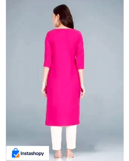 Women’s Printed Kurti Combo – Pack of 6 Stylish Cotton Blend Kurtis