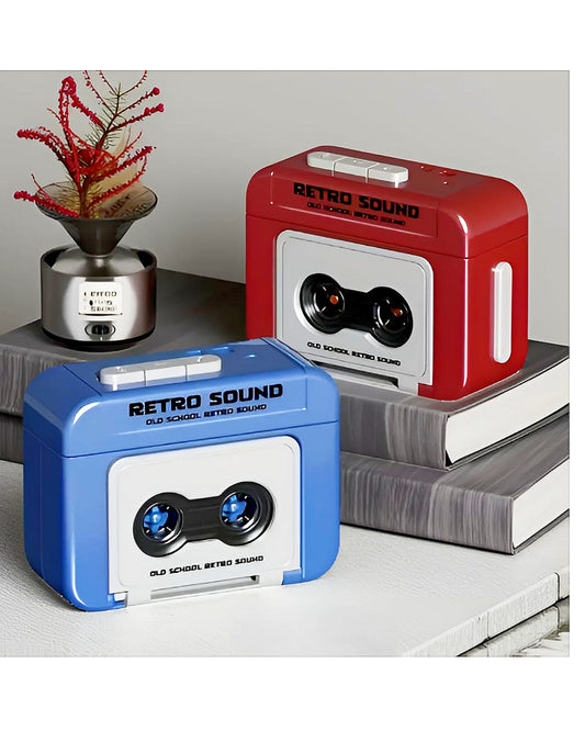 Retro Sound Cassette Style Keychain – Vintage Music-Inspired Design