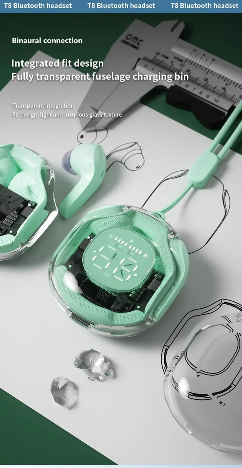 Wireless Ultra Crystal Earbuds